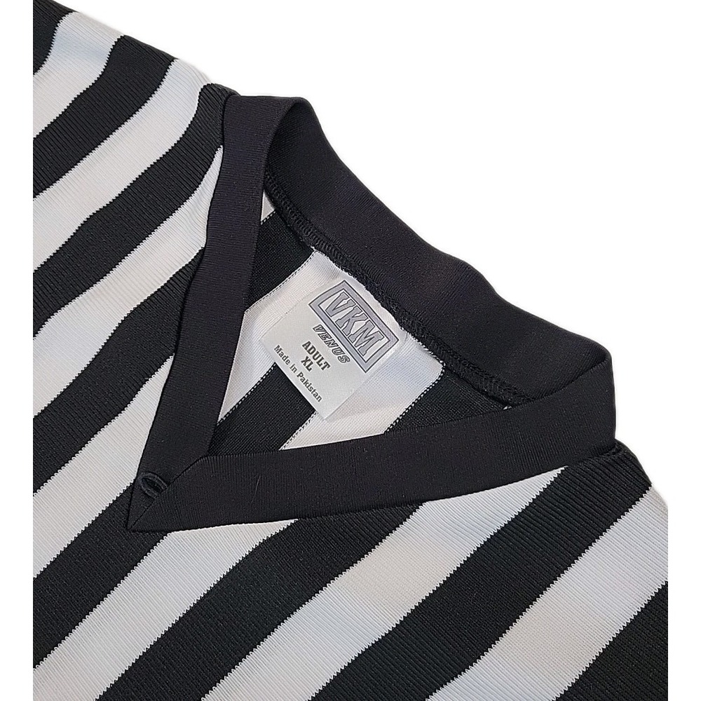 Vintage Official VKM Venus Referee Umpire Official Jersey Striped‎ XL
